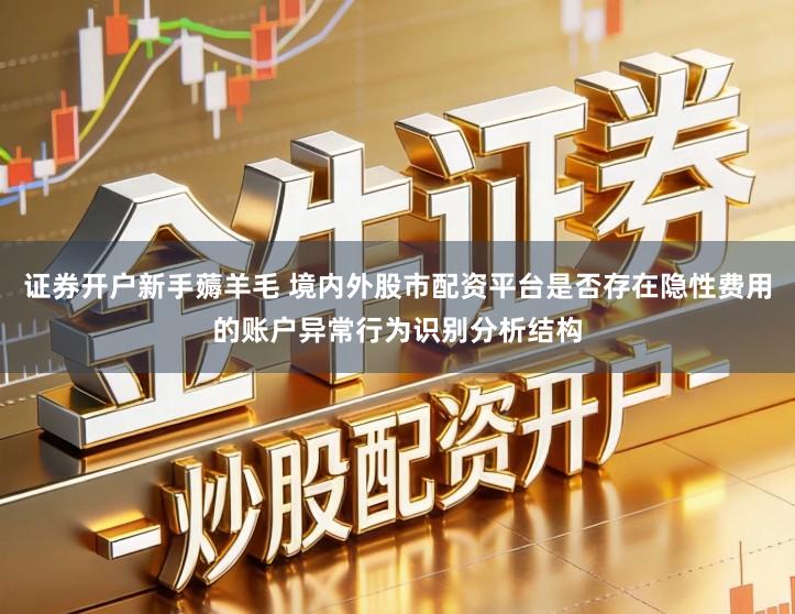 证券开户新手薅羊毛 境内外股市配资平台是否存在隐性费用的账户异常行为识别分析结构